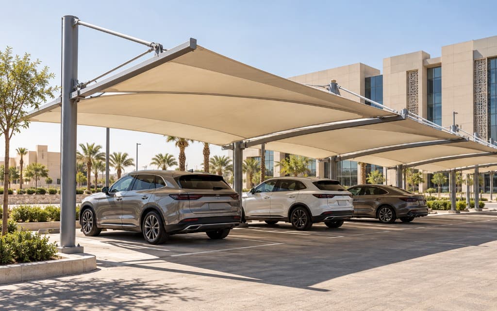 Car parking shades